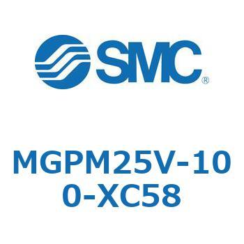 ガイド付薄形シリンダ(MGPM25V-～) SMC