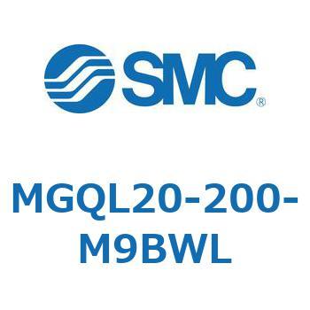 ガイド付薄形シリンダ (MGQL20-2～) SMC
