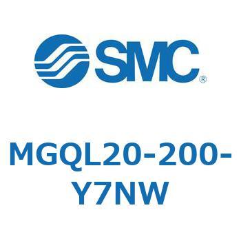 ガイド付薄形シリンダ (MGQL20-2～) SMC