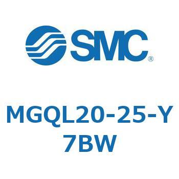 ガイド付薄形シリンダ (MGQL20-2～) SMC