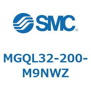 ガイド付薄形シリンダ (MGQL32-2～) SMC