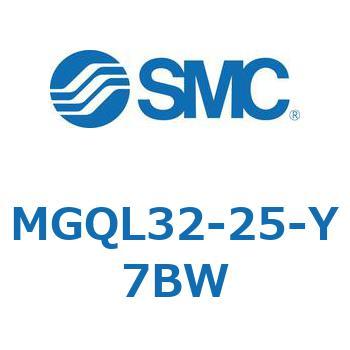 ガイド付薄形シリンダ (MGQL32-2～) SMC