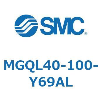 ガイド付薄形シリンダ (MGQL40-1～) SMC