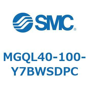ガイド付薄形シリンダ (MGQL40-1～) SMC