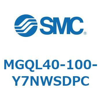 ガイド付薄形シリンダ (MGQL40-1～) SMC
