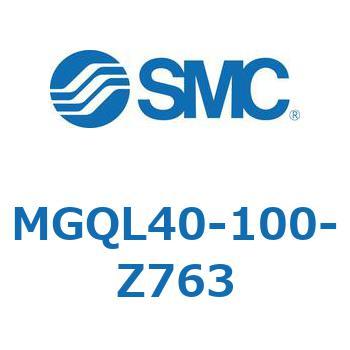 ガイド付薄形シリンダ (MGQL40-1～) SMC
