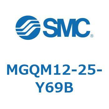 ガイド付薄形シリンダ (MGQM12-2～) SMC
