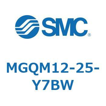 ガイド付薄形シリンダ (MGQM12-2～) SMC