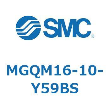 ガイド付薄形シリンダ (MGQM16-1～) SMC