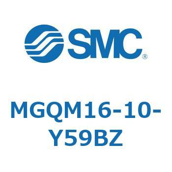 ガイド付薄形シリンダ (MGQM16-1～) SMC