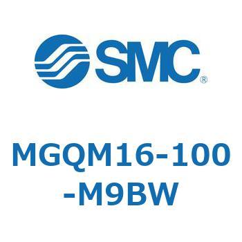 ガイド付薄形シリンダ (MGQM16-1～) SMC