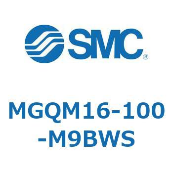 ガイド付薄形シリンダ (MGQM16-1～) SMC