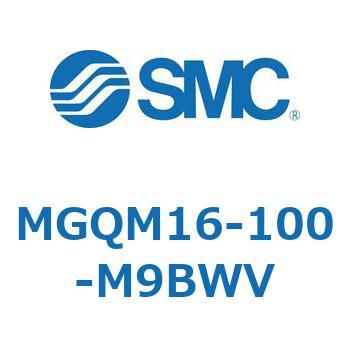 ガイド付薄形シリンダ (MGQM16-1～) SMC