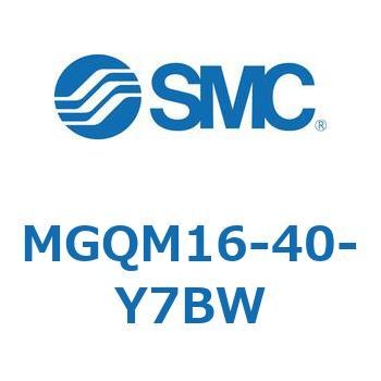 ガイド付薄形シリンダ (MGQM16-4～) SMC