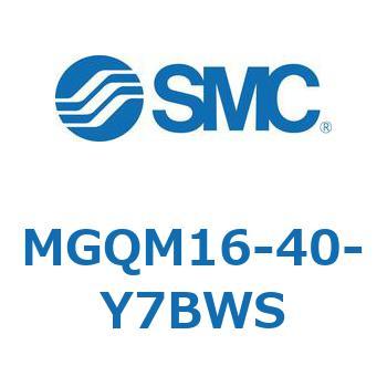 ガイド付薄形シリンダ (MGQM16-4～) SMC