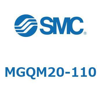 ガイド付薄形シリンダ (MGQM20-1～) SMC