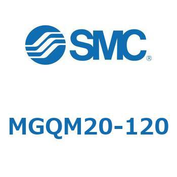 ガイド付薄形シリンダ (MGQM20-1～) SMC