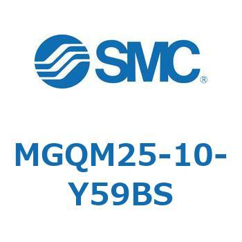 ガイド付薄形シリンダ (MGQM25-1～) SMC
