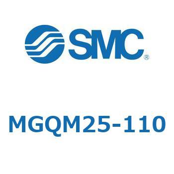 ガイド付薄形シリンダ (MGQM25-1～) SMC