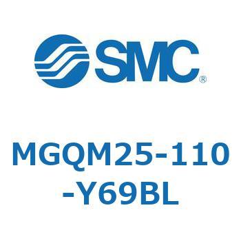 ガイド付薄形シリンダ (MGQM25-1～) SMC