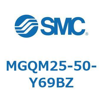 ガイド付薄形シリンダ (MGQM25-5～) SMC