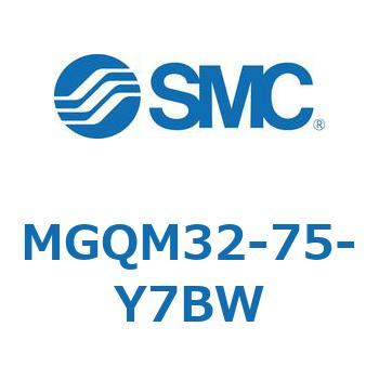 ガイド付薄形シリンダ (MGQM32-7～) SMC