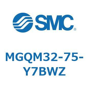 ガイド付薄形シリンダ (MGQM32-7～) SMC