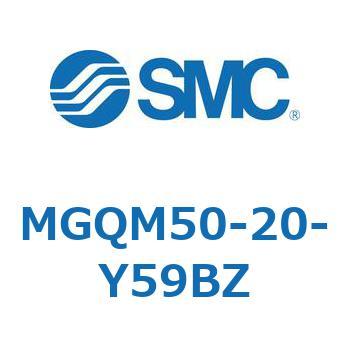 ガイド付薄形シリンダ (MGQM50-2～) SMC