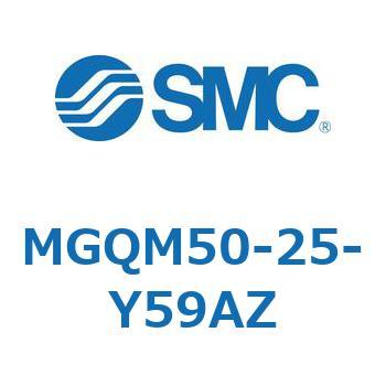ガイド付薄形シリンダ (MGQM50-2～) SMC