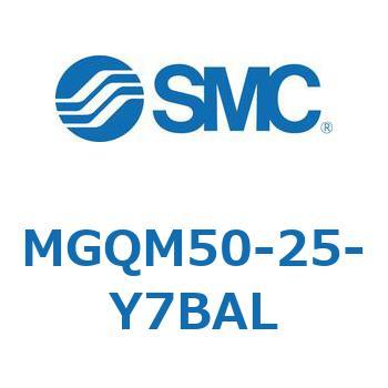 ガイド付薄形シリンダ (MGQM50-2～) SMC