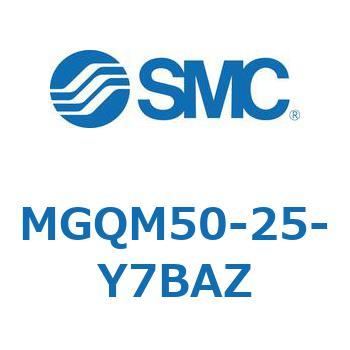 ガイド付薄形シリンダ (MGQM50-2～) SMC