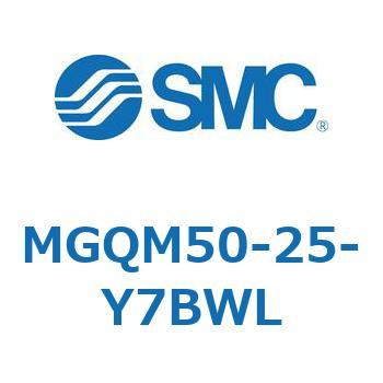 ガイド付薄形シリンダ (MGQM50-2～) SMC
