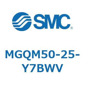 ガイド付薄形シリンダ (MGQM50-2～) SMC