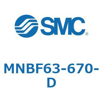 ロック付シリンダ (MNBF～) SMC