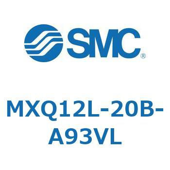 エアスライドテーブル (MXQ12L-20B～) SMC テーブル付シリンダ 【通販