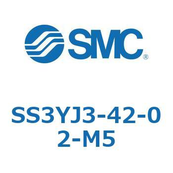 SS3YJ3-42-02-M5 4・5ポートソレノイドバルブ SYJシリーズ SMC 27571643