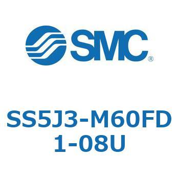 SS5J3-M60FD1-08U 4�|�[�g�\���m�C�h�o���u �J�Z�b�g�^�C�v�}�j�z�[���h SMC 27582545