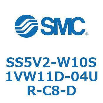 SS5V2-W10S1VW11D-04UR-C8-D マニホールド SVシリーズ用 SMC 27679766