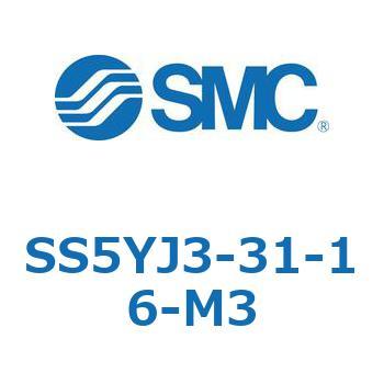 SS5YJ3-31-16-M3 マニホールド SYシリーズ用 1個 SMC 【通販モノタロウ】方向制御機器