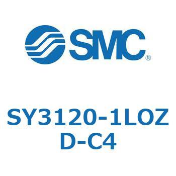 SY3120-1LOZD-C4 5ポートソレノイドバルブ SY31シリーズ 1個 SMC