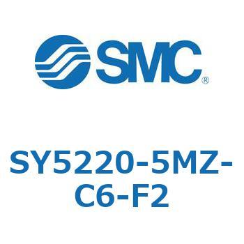 5ポートソレノイドバルブ SY52シリーズ 空気用 管接続口径Φ6ワンタッチ管継手