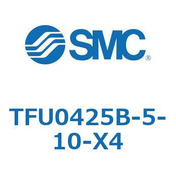 TFU0425B-5-10-X4 ポリウレタンフラットチューブ (TFU～) 1個 SMC