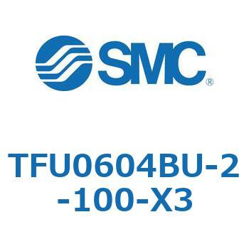 TFU0604BU-2-100-X3 ポリウレタンフラットチューブ (TFU～) 1個 SMC