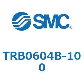 □SMC 難燃性FR2層チューブ TRB0604Y100(1034453)-