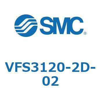 メタルシール：直接配管形/5ポートパイロット形 VFS3000 Series SMC