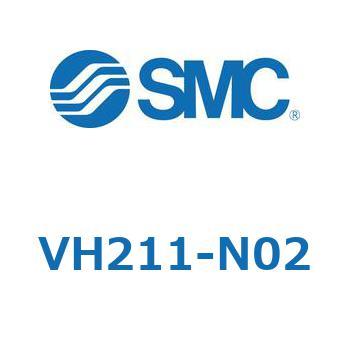 SMC ハンドバルブ 3ポジション/クローズドセンタ 接続口径Rc1/2 VH430