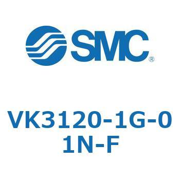 5ポートソレノイドバルブ直動ポペットタイプ弾性体シール SMC