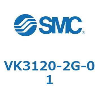 5ポートソレノイドバルブ直動ポペットタイプ弾性体シール SMC