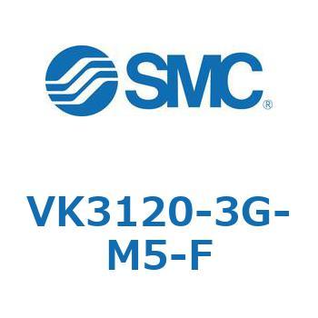 5ポートソレノイドバルブ直動ポペットタイプ弾性体シール SMC