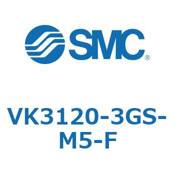 5ポートソレノイドバルブ直動ポペットタイプ弾性体シール SMC